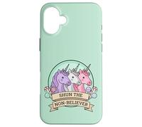Shun The Non-Believer Funny Charlie Unicorn Sarcasm Meme Case for iPhone 16 Plus