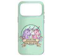 Shun The Non-Believer Funny Charlie Unicorn Sarcasm Meme Case for iPhone 17 Pro Max