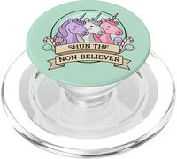Shun The Non-Believer Funny Charlie Unicorn Sarcasm Meme PopSockets PopGrip for MagSafe