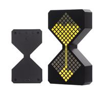 ShunChengFa LED Digital Electronic Hourglass Gravity Induction Timer, 1 to 30 Minutes Free Adjustment,DIY Digital Timer, Suitable for Kitchen, Room, Classroom, Office (Yellow)