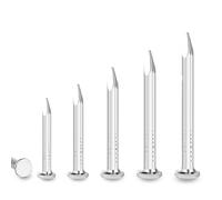 SHUNCHG 100 pcs Masonry Nails, 20mm(0.78 inch) Brick Steel Wall Cement Woodworking Galvanised, Point Tip Concrete Wall Nails for Hanging Pictures,Drywall and Pine