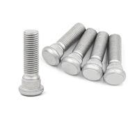 SHUNCHG 5 Pcs M12x1.5 Wheel Studs 48mm Long Extended Wheel Steel Lug Bolts OEM#90942-02049 90942-02070 Car Accessories Replacement Bolt Kit for Chevrolet Lexus Toyota