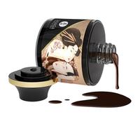 Shunga Edible Body Paint with Brush 50ml, Chocolate