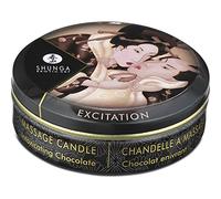 Shunga Excit/Heady Chocolate Mini Massage Candle