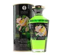 Shunga Organica Warming Oil Green Tea 3.5 fl oz
