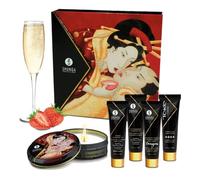 Shunga Strawberry Set Erotic Massage Oil