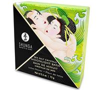 Shunga Lotus Flower Moonlight Bath Sea Salt Crystal, Green, 9066174