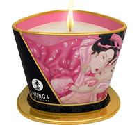 Shunga Massage Candle Aphrodisia/ Roses, White
