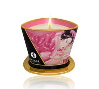 Shunga Massage Candle - Rose Petals
