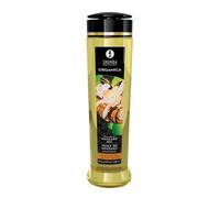 Shunga Massage Oil-E25764 Massage Oil Organica Almond One Size