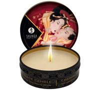 Shunga Romance Massage Candle Sparkling Strawberry Wine 30ml