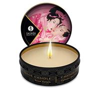 Shunga Erotic Art Aphrodisia Mini Massage Candle, 1 Oz (30 mL), Rose Petals