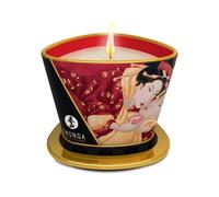Shunga Massage Candle - Sparkling Strawberry Wine