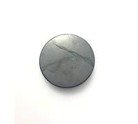 Shungite Protection Plates (20mm Round unpolished) Block 5g Radiation Insert in Your Smartphone Cover, Laptop Or Tablet - Shungite Stones from Russia - Naturesupplies
