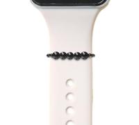 Shungite Smart Watch Band Bling Decor Charm | Compatible with Apple iWatch Galaxy Oculus | 38mm 40mm 41mm 42mm 44mm 45mm 49mm | Smartwatch Protection, 49mm 45mm 44mm 42mm 41mm 40mm 38mm, shungite