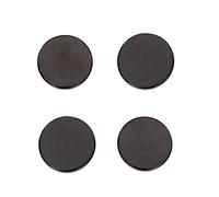 Shungite Sticker for Cell Phone Protection - Set of 4 pcs Round Form - from Authentic Stones Type II