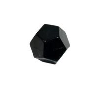 Shungite Stone Merkaba Sacred Star and Polyhedron Set - Crystal Geometry Collectibles Teaching aids- Protection Sacred Meditation Energy Generator Healing Chakra(Dodecahedron)