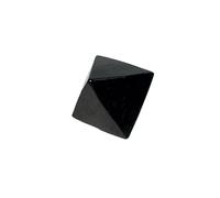 Shungite Stone Merkaba Sacred Star and Polyhedron Set - Crystal Geometry Collectibles Teaching aids- Protection Sacred Meditation Energy Generator Healing Chakra(Octahedron)