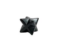 Shungite Stone Merkaba Sacred Star and Polyhedron Set - Crystal Geometry Collectibles Teaching aids- Protection Sacred Meditation Energy Generator Healing Chakra(Merkaba)