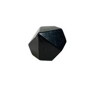 Shungite Stone Merkaba Sacred Star and Polyhedron Set - Crystal Geometry Collectibles Teaching aids- Protection Sacred Meditation Energy Generator Healing Chakra(Decahedron)