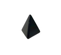 Shungite Stone Merkaba Sacred Star and Polyhedron Set - Crystal Geometry Collectibles Teaching aids- Protection Sacred Meditation Energy Generator Healing Chakra(Tetrahedron)