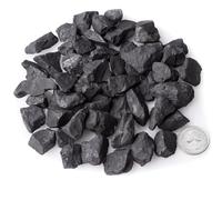 Shungite Stones for Water Purification 1-2 cm size Bulk Rough Natural Raw Shungite from Russia for Wicca Reiki and Energy Crystal Healing