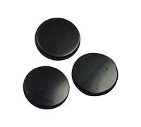 Shungite World, Shungite EMF Protection Cell Phone Sticker. Anti EMF Stickers for Phone and Computer - Round Dot, EMF Blocker Sticker. Radiation Protection, 5G Protector (Polished 20 mm, 3 Pack)