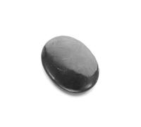 Shungite Worry Stones - Crystal Thumb Worry Stone for Anguish, Stress - Relaxing & Soothing Balance Stones for Meditation, Stress Relief - Healing Stones & Crystals for Men, Women