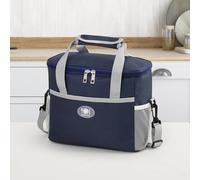 shungran Large Insulated Lunch Bag for Women Man, Reusable Cool Bag, Leakproof Lunch Box, Cooler Bag for Adults Kids School Work Travel (Blue)