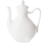 SHUNHUA Olive Oil Bottle or Vinegar Bottle Drizzler, White Bone China Oil Dispenser Bottle Soy Sauce Vinegar Ceramic Oil Bottle Mini Soy Sauce Vinegar Cruet, Liquid Condiment, Soy Sauce Storage Can