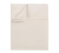 Shunjie.Home Flat Sheet Only Queen Size, 400 TC 100% Egyptian Cotton Flat Sheet - Wrinkle, Fade, Stain Resistant (Beige, Queen)