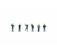 Noch 15279 Railway Shunters (Pk6) HO Figure Set