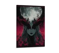 SHUNXIFQ Lilith Wall Art Canvas Print Painting Wall Decor Set of Ornaments for Walls Bedroom Living Room 08x12inch(20x30cm)