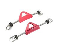 Shunzhong 2Pcs Stainless Steel Spring Fin Strap Quick Releases Buckles Scubas Diving Adjustable Sea Diving Accessories Stainless Steel