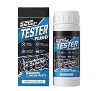 Shunzhong Cylinder Head Leak Tester Liquid for Cooling Systems Diagnosis, Precisely Diagnosis Exhaust Leak Detector 100Ml Cylinder Leakage Tester Small Engine