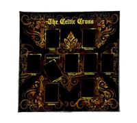 Shunzhong Luxurious Velvets Tarots Cloth Soft Velvets Divination Mats Mystical Symbols for Travelers and Meditations Enthusiasts Artistic Tarots Mat