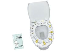 Shunzhong Pack of 100 Thickened Single Uses Toilet Seat Covers for Enhances Hygiene in Public Restrooms and Emergencies Home Use Hygienic Toilet Seat Covers