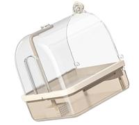 Shunzhong Pet Bird Bath Box Easy to Clean Continuous Water Circulations Automatic Fountain with MultiTap Bathtub Pet Tub Cage Mounted Automatic Accessory