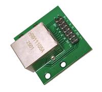 Shunzhong RJ45 Ethernet Interfaces Break Out Board with 8Pin Connectors for Space Efficient Networking Systems Integration Computer Connectors