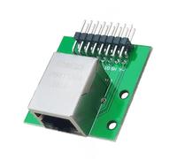 Shunzhong RJ45 Ethernet Interfaces Break Out Board with 8Pin Connectors for Space Efficient Networking Systems Integration Computer Connectors