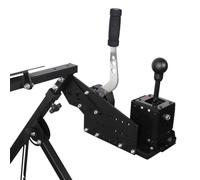 Shunzhong Universally Handbrake Bracket Side Panel for Gaming Cockpits and Metal Construction Game Handbrake Side Panel
