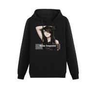 SHUOCAI Men Hoody Within Temptation Faster Animals Men's Hooded with Pocket For Funny Hoodie Novelty Hoodie Black L