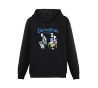 SHUOCAI Tears Fears Everybody Loves A Happy Ending Call Me Mellow Music Hoodies Long Sleeve Pullover Loose Hoody Sweatershirt Black 3XL