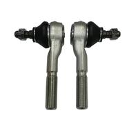 Shuogoufeng Store 2PCS Outer Steering Tip Tie Rod Ends MB831043 L/R SE7721 Compatible With Mitsubishi Compatible With Pajero L200 Compatible With Montero Compatible With Nativa Ball Joints