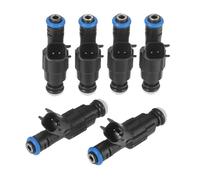 Shuogoufeng Store 6pcs Fuel Injectors 4 Hole 0280155784 Compatible with Grand Cherokee Compatible with Wrangler 4.0L Compatible with Ram 1500 2500/3500 Compatible with Van 5.2L 1999-2004