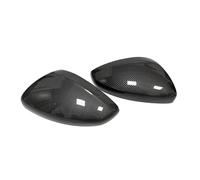 Shuogoufeng Store Compatible With Peugeot 208 2008 12-18 C3 16-20 Car Rearview Side Mirror Cover Wing Cap Exterior Case Trim Wing Mirrors(Carbon)