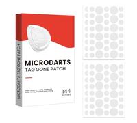 SHUOHONG Pack of 144 Pimple Patch Plasters with Tea Tree Oil, Invisible and Waterproof Absorption Acne Pimple Patches, Hydrocolloid Plasters, Face Stickers, MicroDarts for All Skin Types