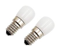 ShuoHui 2 x 230 V AC 3 W 3000 K E14 mini LED replacement lamp for sewing machine refrigerator lamp bulb light