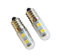ShuoHui 2X E14 230V 7 LED 5050 SMD Cool White Home Corn Light Durable Longlife Bulb 1W