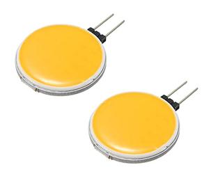 ShuoHui 2X LED Lamp G4 COB Pin Base Light Bulb Spotlight 12 V Warm White 2700 K